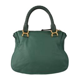 Chloe 'Marcie' Green Small Leather Satchel