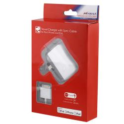Clear Crystal Case/ MYBAT Chargers for Apple iPod Nano 4th Generation