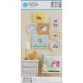 Martha Stewart Large On The Farm Stencils with 29 Designs (3 Sheets/ Pack)