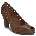 A2 by Aerosoles Women's 'Benchanted' Brown Cutout Pumps