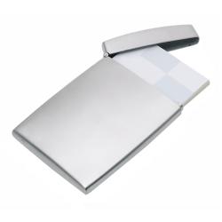 Blomus Silver-colored Recycled-Stainless Steel Business Card Case