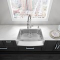 VIGO 30-inch Farmhouse Stainless Steel 16 Gauge Single Bowl Kitchen Sink