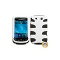 MYBAT Ivory/ Black Fishbone Case for BlackBerry Torch 9800/ 9810 4G
