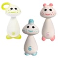 Vulli Soft Natural Rubber Toy Teethers (Pack of 3)