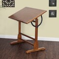 Studio Designs Rustic Oak Vintage Drafting Table