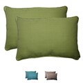 Pillow Perfect Outdoor Forsyth Oversized Corded Rectangular Throw Pillow (Set of 2)