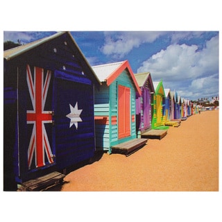 Beach Cabana Canvas Wall Art