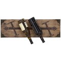 Reclaimed Wood Wall-mount 4-bottle Wine Holder