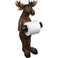 River's Edge Products Moose Standing Toilet Paper Holder