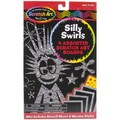 Melissa & Doug Silly Swirls Scratch Magic Art Board Set