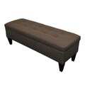 Sole Designs 10-button Tufted Storage Bench