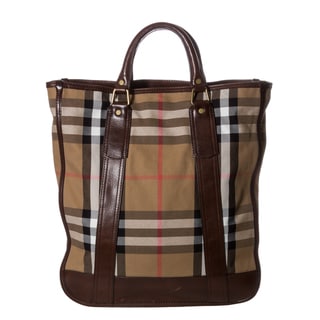 Burberry 'Vintage Washed Check' Tote Bag