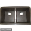 Ukinox Granite 50/50 Double-bowl Undermount Sink