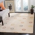 Martha Stewart Garland Mocha Wool/ Viscose Rug (3' 9 x 5' 9)