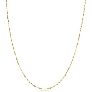 Fremada 14k Yellow Gold 1-mm Flat Cable Link Chain (16-20 inches)