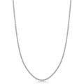 Fremada Sterling Silver 1.5-mm Round Wheat Chain (16-30 inches)