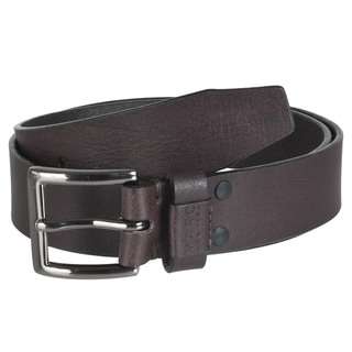 Marc New York Men's Brown Leather Belt