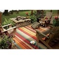 Indoor/Outdoor Metro Stripe Rug (5' x 8')