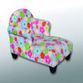 Addison Children's Flowered Two-arm Chaise Lounge Chair