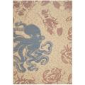 Key West Catch Natural Indoor Outdoor Rug (5'3 x 7'7)