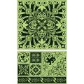 Inkadinkado Regal Tile Cling Stamps (7 Pieces)