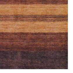 Indo Hand-knotted Tibetan Brown Wool Rug (4' x 6')