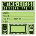 Inkadinkado 'Wine and Cheese Party' Cling Stamps
