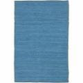 Hand-woven Mandara Blue Rug (2' x 3')