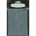 'Thank You' Embossing Folder (with Flowers)