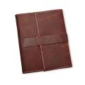 Refillable Cruelty-free Leather Journal with Handmade Paper (India)