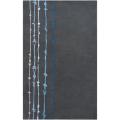 Noah Packard Hand-tufted Grey/Blue Contemporary Tigris New Zealand Wool Abstract Rug (3'3 x 5'3)