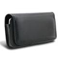 BasAcc Black Horizontal Leather Case for Samsung OMNIA SGH-i900