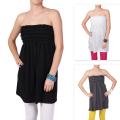 Journee Collection Junior's Sleeveless Smocked Tunic Dress