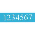 Americana Stencils 6x18-inch Times New Roman Number Stencil