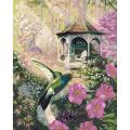 Plaid 'Garden Hummingbird' Paint-by-Number Kit (16x20)