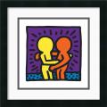 Keith Haring 'Untitled 1987' Framed Art Print