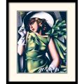Tamara de Lempicka 'Jeune Fille En Vert' Framed Art Print