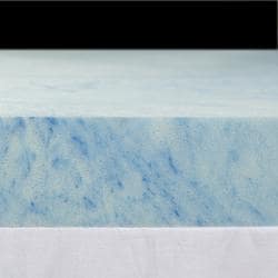 Slumber Solutions Gel 3-inch Queen/ King/ Cal King-size Memory Foam Mattress Topper