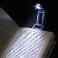 BasAcc Silver Ultra-bright Single Book-reading LED Light with Clip