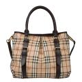 Burberry Haymarket Check Northfield Tote Bag
