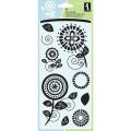 Inkadinkado Garden Blooms Clear Stamps
