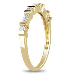 10k Yellow Gold 1/3ct TDW Diamond Ring (H-I, I2-I3)