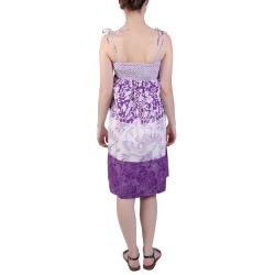 Journee Collection Women's Multi-print Spaghetti Strap Sundress