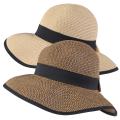 Hailey Jeans Co. Women's Ribbon Accent Tweed Sunhat