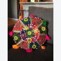Traditional Mandara Indian 14-inch Pouf (0)