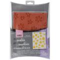 Sizzix Textured Impressions Embossing Folder & Stamp Set-Hero Arts Mixed Flowers