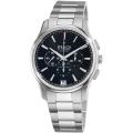 Zenith Men's 'El Primero' Black Dial Stainless Steel Watch