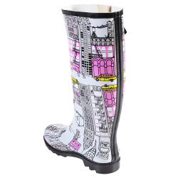 Hailey Jeans Co Women's 'Graphics' Print Rainboots