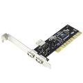 SYBA PCI to 3-port (2+1) Header USB 2.0 Controller Card