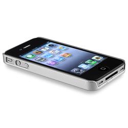 Silver Swirl Snap-on Case for Apple iPhone 4/ 4S